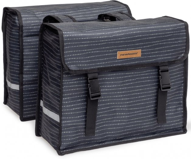 NEW LOOXS KERÉKPÁROS TÁSKA FIORI DUPLA NOMI [FEKETE] [30 liter] [2 x 37 x 12,5 x 33 cm] - KIFUTÓ TERMÉK