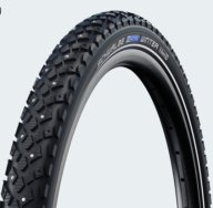 SCHWALBE WINTER HS396 KÜLSŐ [27,5x2,00] [FEKETE, REFLEX CSÍKKAL]