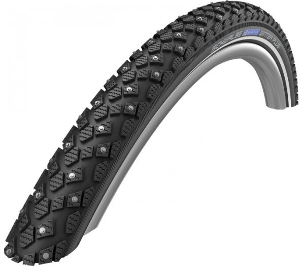 SCHWALBE MARATHON WINTER PLUS HA396 KÜLSŐ [35-622] [FEKETE, REFLEX CSÍKKAL]