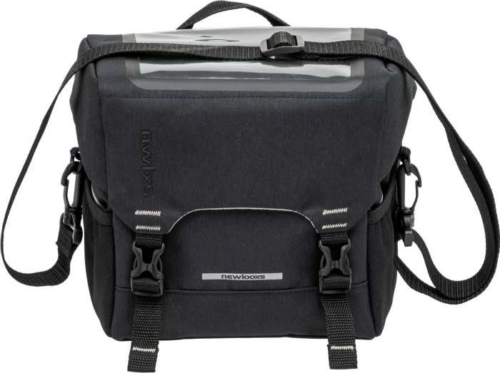NEW LOOXS CSOMAGTARTÓ TÁSKA SPORTS HANDLEBAR BAG [FEKETE] [9 liter] [25 x 17 x 21 cm]
