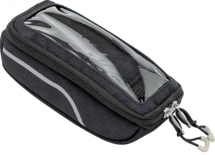 NEW LOOXS TELEFONTARTÓ TÁSKA SPORTS PHONEBAG QUAD SYSTEM [FEKETE] [0,6 liter] [18 x 6,5 x 8 cm]