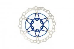 A2Z TEPPAN-YAKI TY-SPV-TS 6 CSAVAROS FÉKTÁRCSA [KÉK-PIKK] [160 mm]