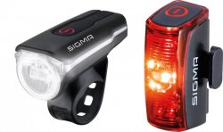 SIGMA AURA 60 LÁMPASZETT [AURA 60 ELSŐ LÁMPA [USB] + INFINITY HÁTSÓ LÁMPA [USB]