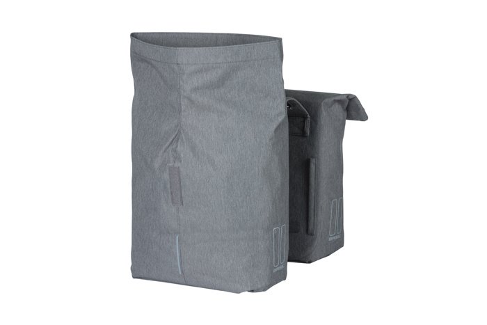 BASIL CITY DOUBLE DUPLA TÁSKA [36 cm x 15 cm x 31 cm] [SZÜRKE]
