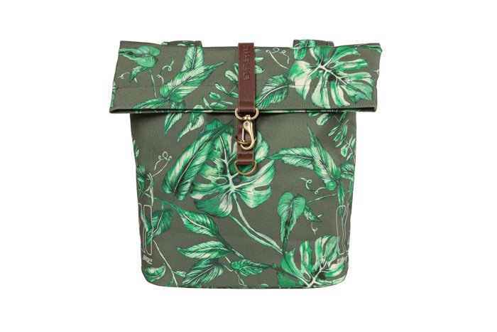 BASIL EVER-GREEN DUPLA TÁSKA [12 cm x 26 cm x 31 cm] [THYME ZÖLD]