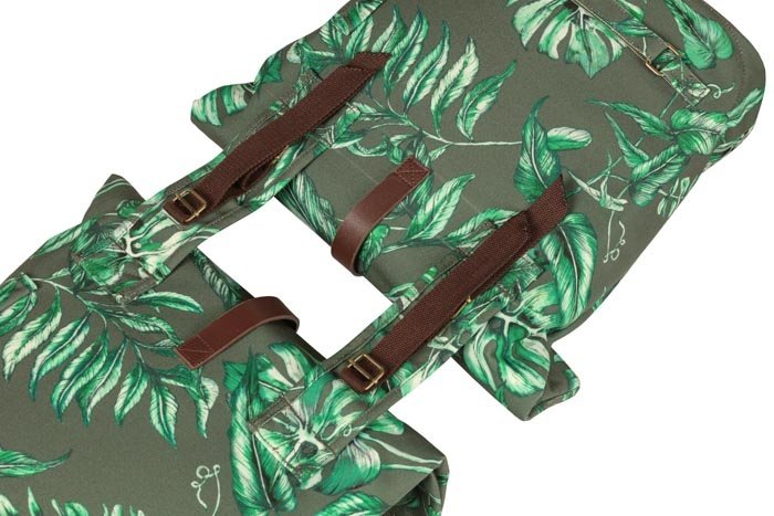 BASIL EVER-GREEN DUPLA TÁSKA [12 cm x 26 cm x 31 cm] [THYME ZÖLD]