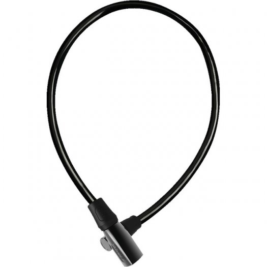 ABUS [4408K] KÁBEL LAKAT [8 mm x 65 cm] [FEKETE]