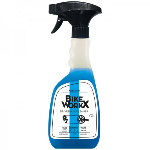 BIKEWORKX DRIVETRAIN CLEANER - ZSÍROLDÓ, LÁNC ÉS ALKATRÉSZTISZTÍTÓ SPRAY [500 ml]