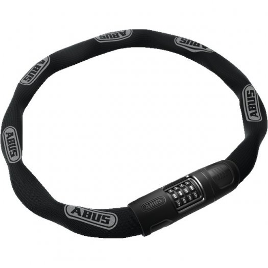 ABUS [8808C/85] SZÁMZÁRAS LÁNCOS LAKAT [8 mm x 85 cm] [FEKETE]