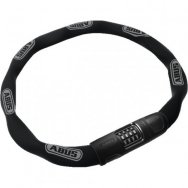 ABUS [8808C] LÁNCOS LAKAT, SZÁMZÁRRAL [8 mm x 85 cm] [FEKETE]