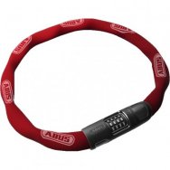 ABUS [8808C] LÁNCOS LAKAT, SZÁMZÁRRAL [8 mm x 85 cm] [ROZSDAVÖRÖS]