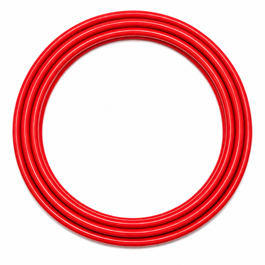 A2Z PVDF 5.0 HIDRAULIKUS FÉKCSŐ [PIROS, 5 mm] [2.3mm belső átmérővel]