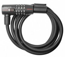 TRELOCK [SK 415] SZÁMZÁRAS HUZALOS ZÁR [FEKETE, 180 cm]