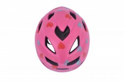 SAFETY LABS FIONA LIGHT GYERMEK FEJVÉDŐ [RÓZSASZÍN, SZÍVECSKÉS] [48-53 cm]