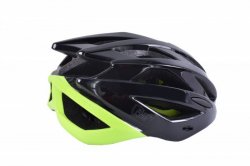 SAFETY LABS JUNO NORMÁL FEJVÉDŐ [FÉNYES FEKETE-SÁRGA] [55-58 cm]