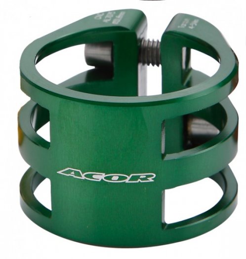 ACOR [AQR-21303] DUPLACSAVAROS NYEREGCSŐ BILINCS [ZÖLD] [34,9 mm]
