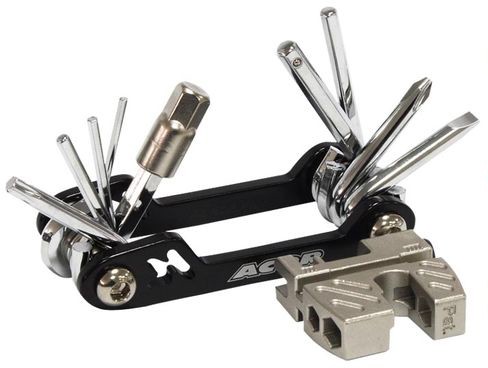 ACOR [ATL-21112] KERÉKPÁROS ZSEBSZERSZÁM (MULTITOOL) [FEKETE]