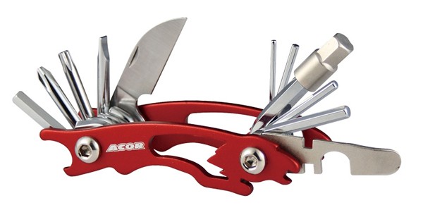 ACOR [ATL-2901] KERÉKPÁROS ZSEBSZERSZÁM (MULTITOOL) - KOMPAKT