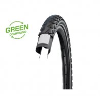 SCHWALBE LAND CRUISER PLUS HS450 KÜLSŐ [27,5x2,00] [FEKETE, REFLEX CSÍKKAL]