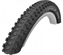 SCHWALBE LITTLE JOE HS371A KÜLSŐ [26x2,0] [FEKETE, REFLEX CSÍKKAL] - KIFUTÓ TERMÉK