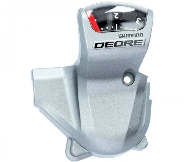 SHIMANO DEORE [SL-T610-S] VÁLTÓKAR FOKOZATKIJELZŐ [EZÜST][BAL]