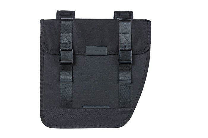BASIL TOUR XL DUPLA TÁSKA [16 cm x 30 cm x 29 cm] [FEKETE]