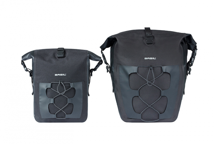 BASIL NAVIGATOR WATERPROOF EGYOLDALAS TÁSKA [14 cm x 26 cm x 42 cm] [FEKETE] - KIFUTÓ TERMÉK
