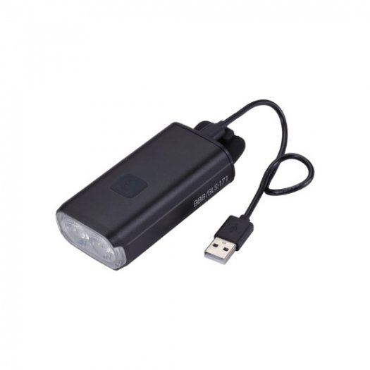 BBB KERÉKPÁROS VILÁGÍTÁS STRIKEDUO ELSŐ LÁMPA, 1200 LUMEN, TÖLTHETŐ LITHIUM AKKUMULÁTOR 3200 MAH