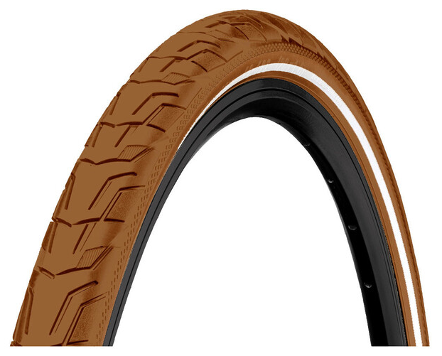 CONTINENTAL RIDE CITY KÜLSŐ 28x1,75/29x1,75 [47-622] [BARNA - BARNA, REFLEX CSÍKKAL]