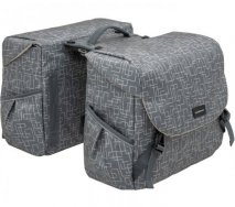 NEW LOOXS KERÉKPÁROS TÁSKA MONDI JOY DUPLA IVY [SZÜRKE] [38 liter] [2 x 37 x 26 x 32 cm]