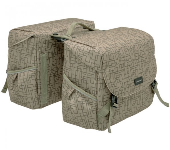 NEW LOOXS KERÉKPÁROS TÁSKA MONDI JOY DUPLA IVY [DIÓ] [38 liter] [2 x 37 x 26 x 32 cm] - KIFUTÓ TERMÉK