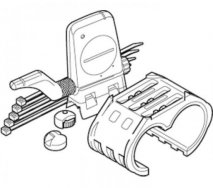 CATEYE JELADÓ SZETT WIRELESS Q3A/Q3/V SZÉRIA 2,4GHZ