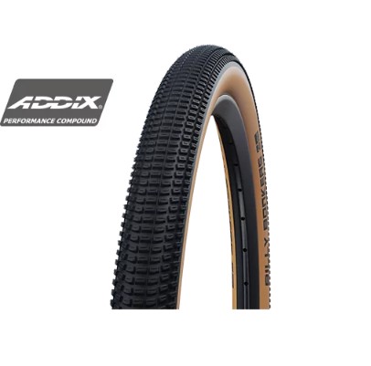 SCHWALBE BILLY BONKERS HS600 KÜLSŐ 20x2,00 [50-406] [FEKETE, BRONZ OLDALFALLAL]
