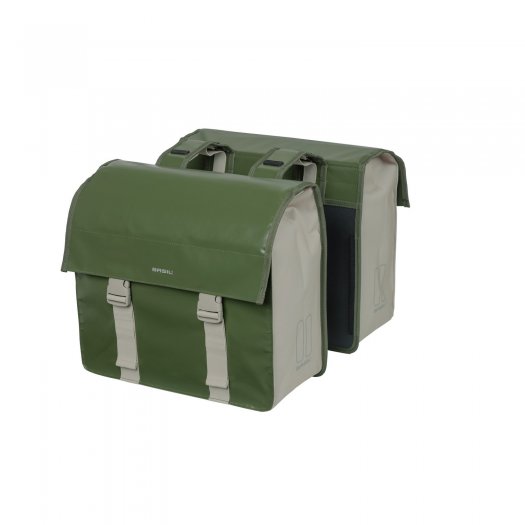 BASIL URBAN LOAD DUPLA TÁSKA [15 cm x 37 cm x 34 cm] [ZÖLD]