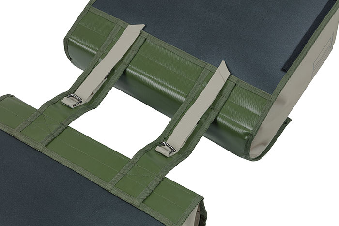 BASIL URBAN LOAD DUPLA TÁSKA [15 cm x 37 cm x 34 cm] [ZÖLD]