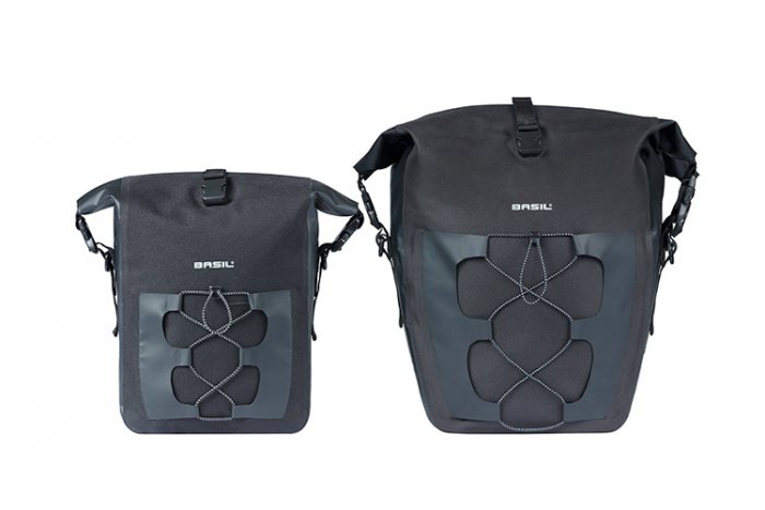 BASIL NAVIGATOR WATERPROOF EGYOLDALAS TÁSKA [17 cm x 28 cm x 34 cm] [FEKETE] - KIFUTÓ TERMÉK