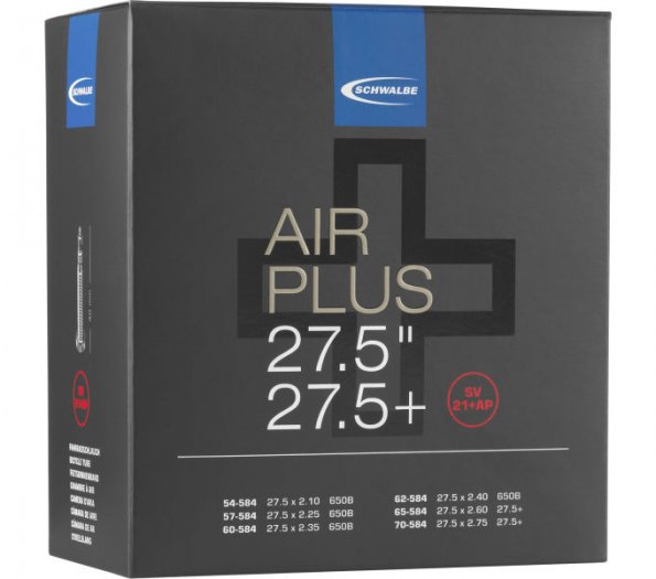SCHWALBE [SV21+AP] AIR PLUS BELSŐ [27,5x2,10+2,80-27,5+]