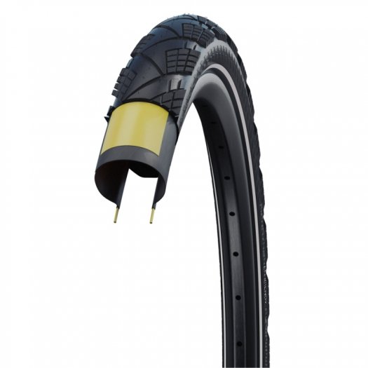 SCHWALBE EFFICIENCY HS617 KÜLSŐ 27,5x2,35 [60-584] [FEKETE, REFLEX CSÍKKAL] - KIFUTÓ TERMÉK