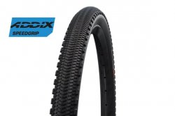 SCHWALBE SCHWALBE G-ONE OVERLAND HS622 KÜLSŐ [50-622] [FEKETE] - KIFUTÓ TERMÉK