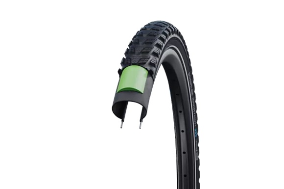 SCHWALBE MARATHON 365 HS475 KÜLSŐ [26x2,00] [FEKETE, REFLEX CSÍKKAL]