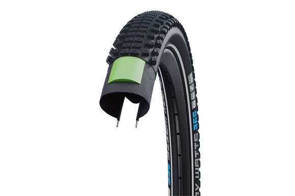 SCHWALBE JOHNNY WATTS 365 HS618 KÜLSŐ 27,5x2,60 [65-584] [FEKETE, REFLEX CSÍKKAL] - KIFUTÓ TERMÉK