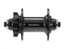 SUNRACE [HBMX80] TÁRCSAFÉKES ELSŐ AGY [FEKETE, 32]