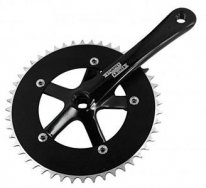 STURMEY ARCHER [FCT22] SINGLESPEED/FIXIE/PÁLYA 42T NÉGYSZÖGTENGELYES HAJTÓMŰ [FEKETE, 42, 170 mm]
