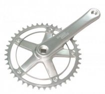 STURMEY ARCHER [FCT66] SINGLESPEED/FIXIE/PÁLYA NÉGYSZÖGTENGELYES HAJTÓMŰ [EZÜST-EZÜST, 46, 170 mm]