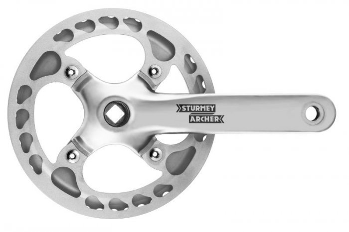 STURMEY ARCHER [FCS742] NÉGYSZÖGTENGELYES HAJTÓMŰ [EZÜST, 44, 170 mm]