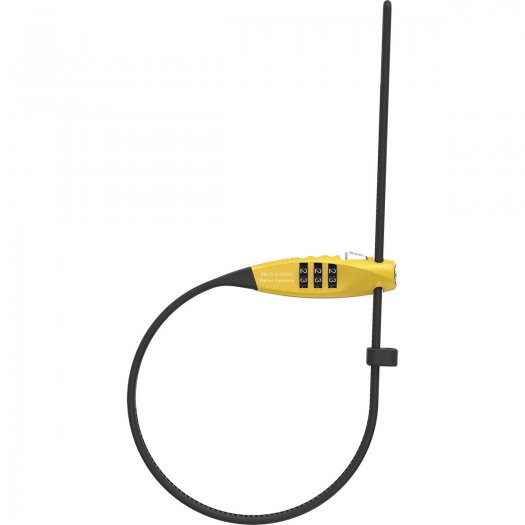 ABUS COMBIFLEX TRAVELGUARD MINI KÁBELLAKAT, SZÁMZÁRRAL [45 cm] [SÁRGA]