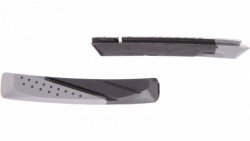 CONTEC V-STOP 2D FÉKPOFA V-FÉKHEZ (CSAK GUMI) [FEKETE-SZÜRKE] [03077971]