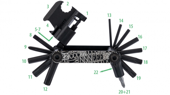 CONTEC POCKET GADGET - F22 STEALTH ZSEBSZERSZÁM [03709771]