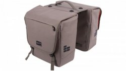 CONTEC VIA.TOUR DOUBLE MIK 2 RÉSZES TÁSKA CSOMAGTARTÓRA [BARNA] [07399215]