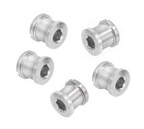 SUNRACE [SP210] ALUMINUM 7050 LÁNCTÁNYÉR CSAVAR SZETT [EZÜST]